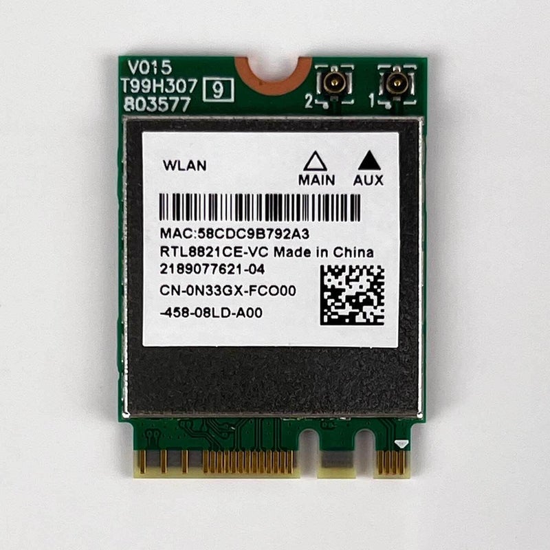Empowered PC Realtek RTL8821CE WLAN M.2 2230 Wifi 5 + BT Card: Dual-Band (2.4 and 5 Ghz) 802.11ac Wi-Fi (up to 433 Mbps) + Bluetooth 5.0. Fast, efficient connectivity for Laptops, Desktops and Smart Devices - Image 1